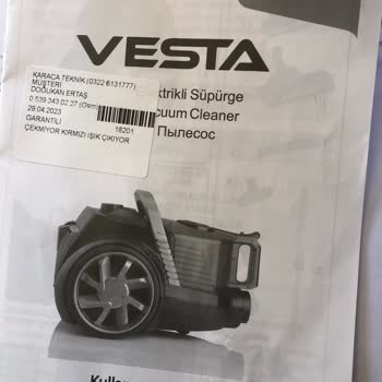 Arnica Vesta Kırmızı Işık Uyarısı