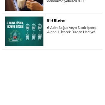 Kahve Dünyası Bana Özel Kampanyaları Yalan