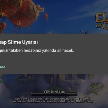 Supercell Hesap Silme Talebi