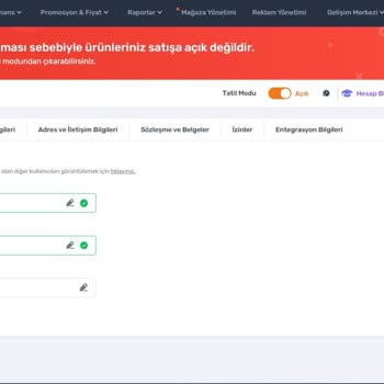 Trendyol, Şahıs Şirketi Devrine Müsaade Etmiyor!
