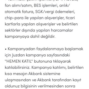 Akbank Chip Para Tanımlamıyor