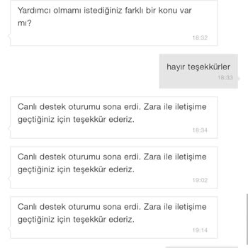 Zara Teslimat Sorunu Ve Hizmet Memnuniyetsizliği
