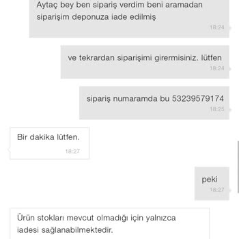 Zara Teslimat Sorunu Ve Hizmet Memnuniyetsizliği