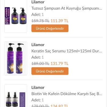 Lilamor Kozmetik Trendyol Eksik Ürün Talebimi Kabul Etmiyor