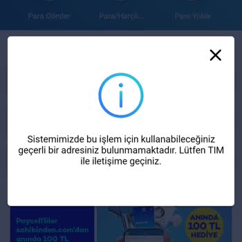 Paycell Yurt Dışı Para Göndermiyor