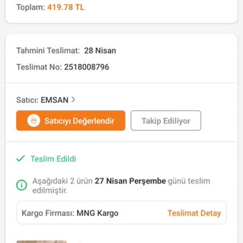 Emsan Mutfak Ürünüm Kayıp Ya Da Hiç Edildi