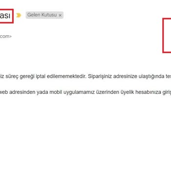 Epttavm Sipariş İptali İmkansızlığı