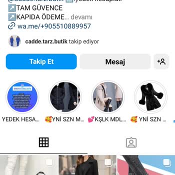 Cadde.tarz.butik (Instagram) Alışveriş Sıkıntısı