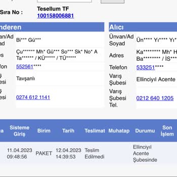 Sürat Kargo Kargomu Kayıp Etti Ödeme Yapmıyorlar