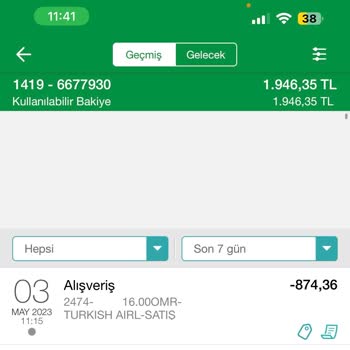 THY Alamadığım Koltuğun Ücretine El Kondu