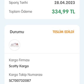 Ebebek Sipariş Teslim Edilmediği Halde Edildi Görünüyor