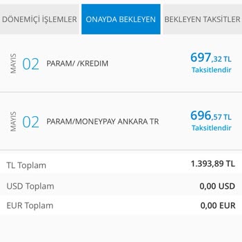 Kredim Moneypay Fazla Çekilen Tutar