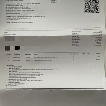 Porland Ayıplı Ürünün İadesinin Yapılmaması