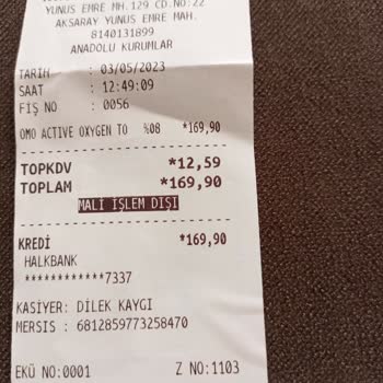 Şok Market İn Afiş Ve Etiket Arasındaki Uyuşmazlığı