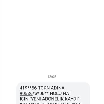 Vodafone Bilgimin Dışında Alınmış Olan. Abonelik