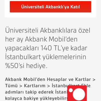 Akbank Chip Paramı Yüklemiyor