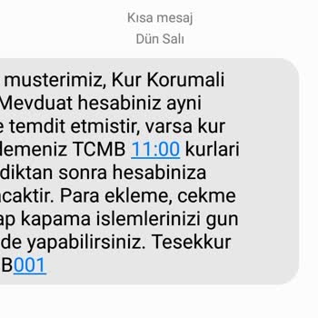 Garanti Bankası Kur Korumalı Mevduat Kur Farkı Yatırılmadı