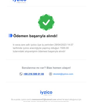Vavacars Araç Gösterimi Ve Rezerve Tutarı İadesi Hakkında
