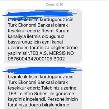 TEB Kredi Kartı Dolar Harcamasını Tl'ye Dönüştürmüyor