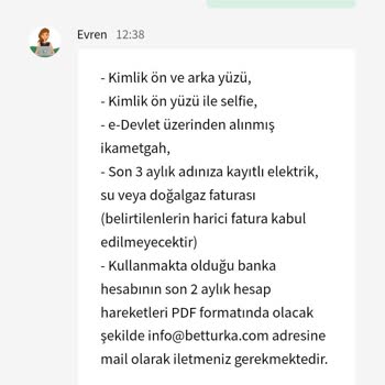 Betturka Para Çekimi İmkansız