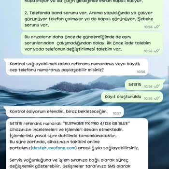 Elephone Evofone Ben Mağdur Oldum Siz. Bedava Olsa Evofone Varsa Alma