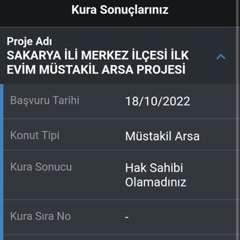 TOKİ Para Geri İade