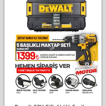 Dewalt 5 Parçalı Kampanya