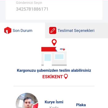 Aras Kargo Eskişehir Eskikent Aras Şubesi Hatası