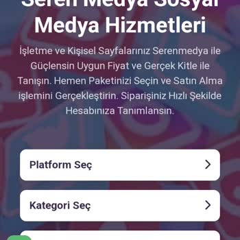 Seren Medya Takipçi Satın Al