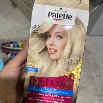 Palette 10-2 Platin Sarı Rengi Saçımı Turuncu Yaptı Koyulaştırdı!