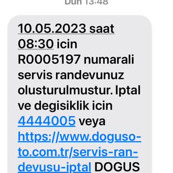 Volkswagen Servis Sorunu