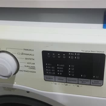 Sararma Çamaşır Makinesi Dış Aksam Sararması