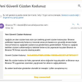 Binance Güvenlik Açığı Sebebi İle Yanlış Transfer