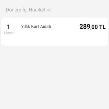 VakıfBank Yıllık Kart Aidatı