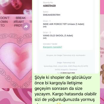 Sneakers House Sneakershouse Ayakkabım Eksik Geldi Ve Hala Kargoya Verilmedi