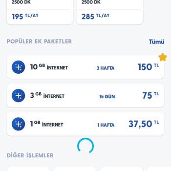 Turkcell 150 TL Bedelli İnternet Paketi İçin Faturaya 200 TL Yansıttı