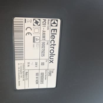 Electrolux Pc91 Animal Süpürge Kumanda Kolu Sürekli Kırılıyor