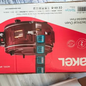 A101 İn İnternet Sitesinden Davul Fırın Aldım. Ürün Hasarlı