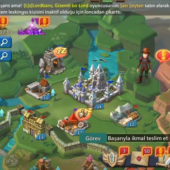 Gift Play'de 60 Uc'm Gelmedi Ve Lord Mobile Kale Lv 14 Gelmedi