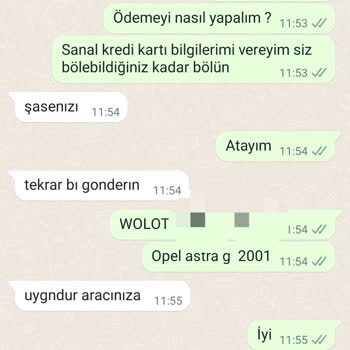 Benimopelim.com Benimopelim Motor Beynini Yanlış Göndermiş Geri Almıyor