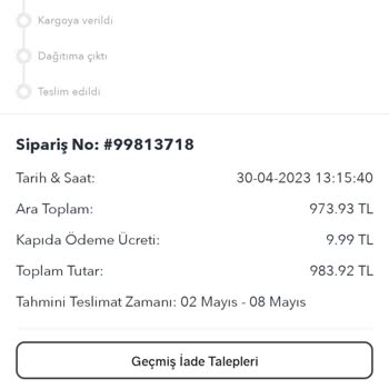 Modanisa Kargo Tedarik Aşamasında