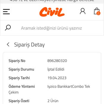 Civil Ücret İadesi Yapmıyor