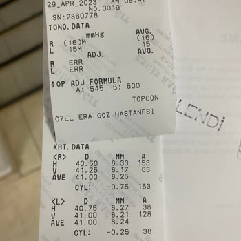 Era Göz Hastanesi'nde No Touch Göz Ameliyatı Oldum Hala Astigmatım Geçmedi