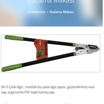 Mesem Budama Makası Kırılması Ve Firmanın Bıçak Temini Kabul Etmemesi