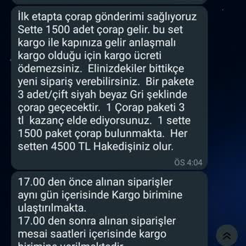 Koton Danışmanlık Evde Çorap Paketleme