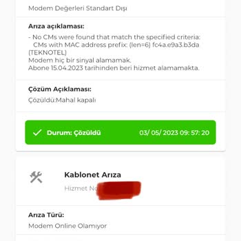 TÜRKSAT Kablo Net Teknik Destek Yetersizliği 1 Aydır Çözüm Yok