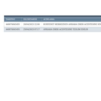 Kuryenet Kargo Teslimat Süresi