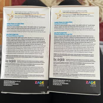 Zade Vital Yerfıstığı Orijinal Mi?