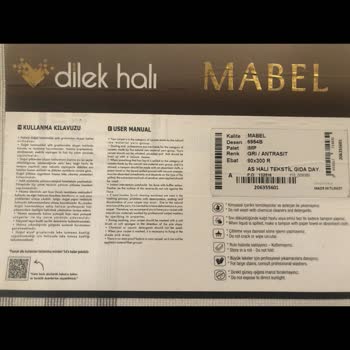 Dilek Halı'dan Alınan Halı Fotoğraftakiyle Aynı Değil