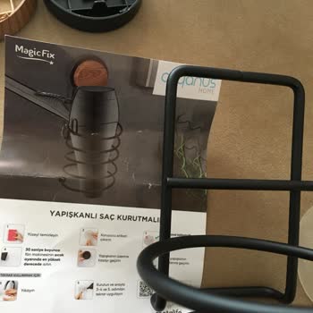 Okyanus Home Yapışkanlı Saç Kurutmalık Yanlış Parçalar